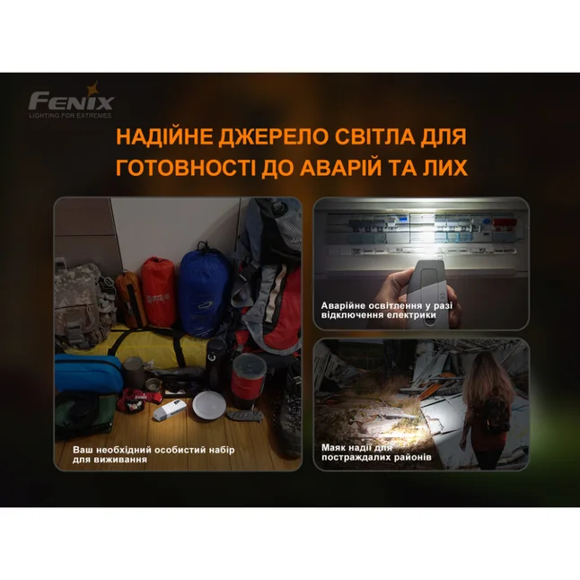 Фонарь ручной с автономным питанием Fenix E-STAR — Photo 7