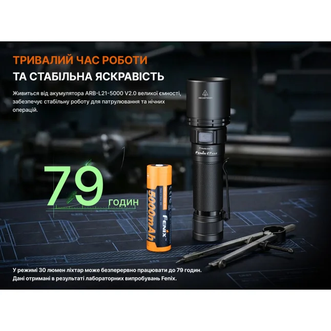 Ліхтар ручний Fenix C7 V.2.0 — Photo 13