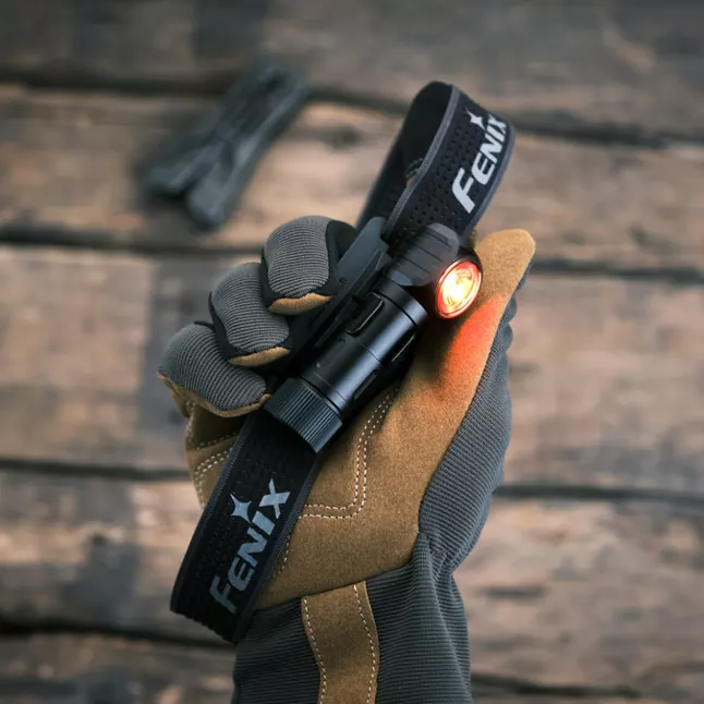 Фонарь налобный тактический с красным светом Fenix Scout (HM23 V2.0) | Лимитированная серия — Photo 10