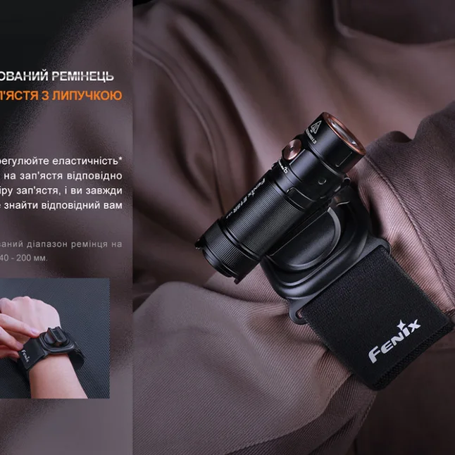 Тримач для ліхтаря на зап'ястя Fenix ALW-01 — Photo 7