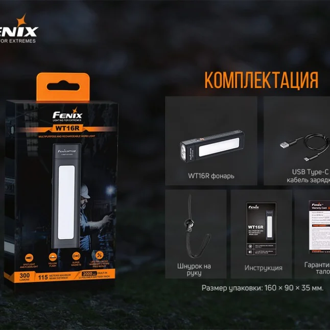 Фонарь Fenix WT16R — Photo 20