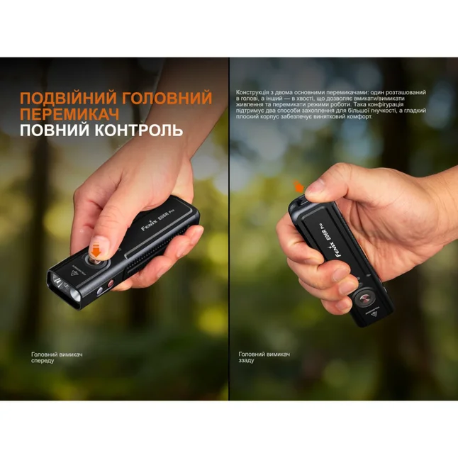 Ліхтар Fenix E06R PRO, зелений — Photo 11
