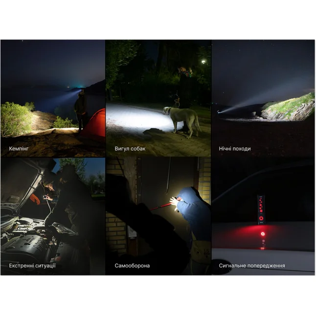 Ліхтар Fenix E08R UE, зелений — Photo 14