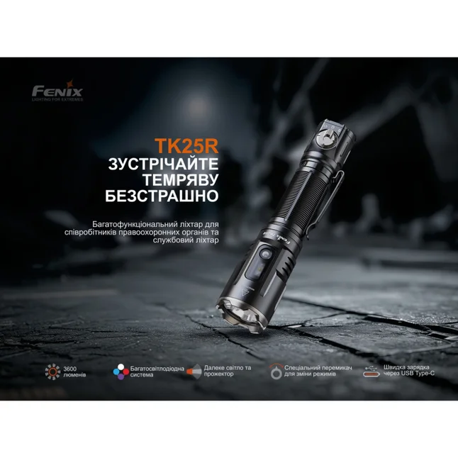 Ліхтар ручний Fenix TK25R — Photo 5