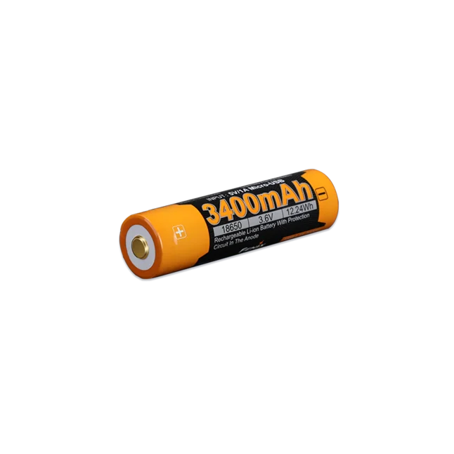 Аккумулятор 18650 Fenix (3400 mAh) micro usb зарядка — Photo 1