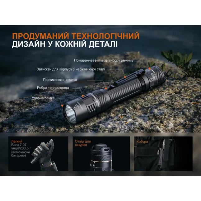 Фонарь тактический ручной Fenix PD45R ACE 3200лм — Photo 18