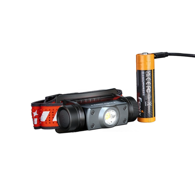 Фонарь налобный Fenix ​​HM62-T V2.0 черный — Photo 3
