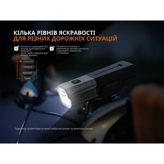 Велофара Fenix BC22R — Photo 13