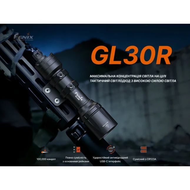 Ліхтар до пістолета Fenix GL30R — Photo 7