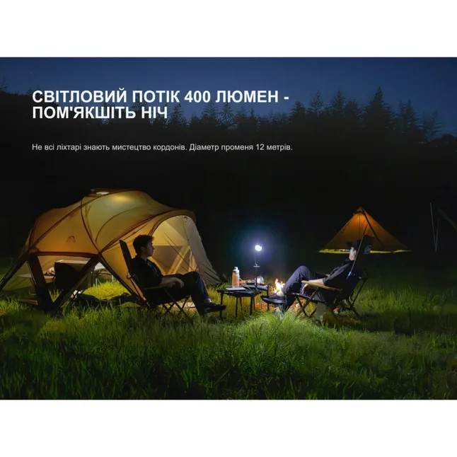 Ліхтар кемпінговий Fenix CL20R Pro, зелений — Photo 4