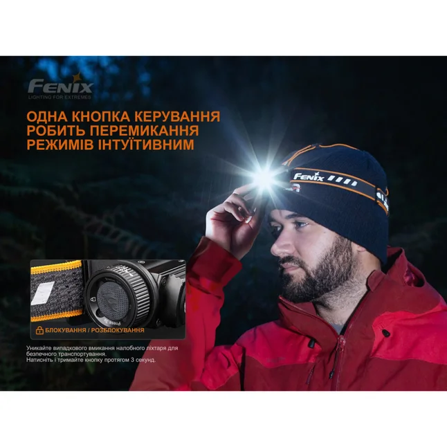 Ліхтар налобний Fenix HM60R, камуфляж | Лімітована серія — Photo 14