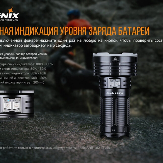 Фонарь Fenix LR50R — Photo 14