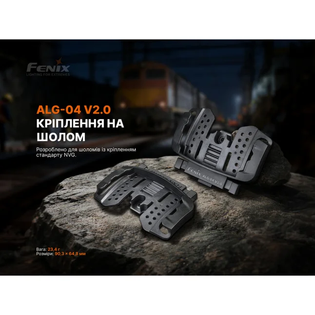 Кріплення на шолом для налобних ліхтарів Fenix ALG-04 V.2.0 — Photo 7
