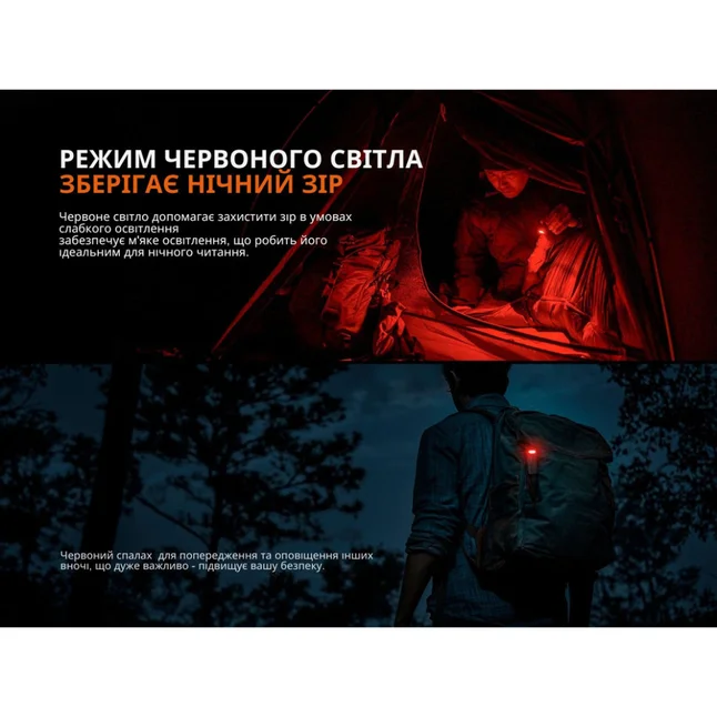 Фонарь ручной Fenix SW05R-RED LED черный — Photo 9
