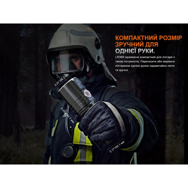 Ліхтар ручний пошуковий лазерний Fenix LR36R — Photo 16