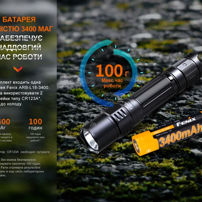 Ліхтар тактичний акумуляторний Fenix PD35R — Photo 12