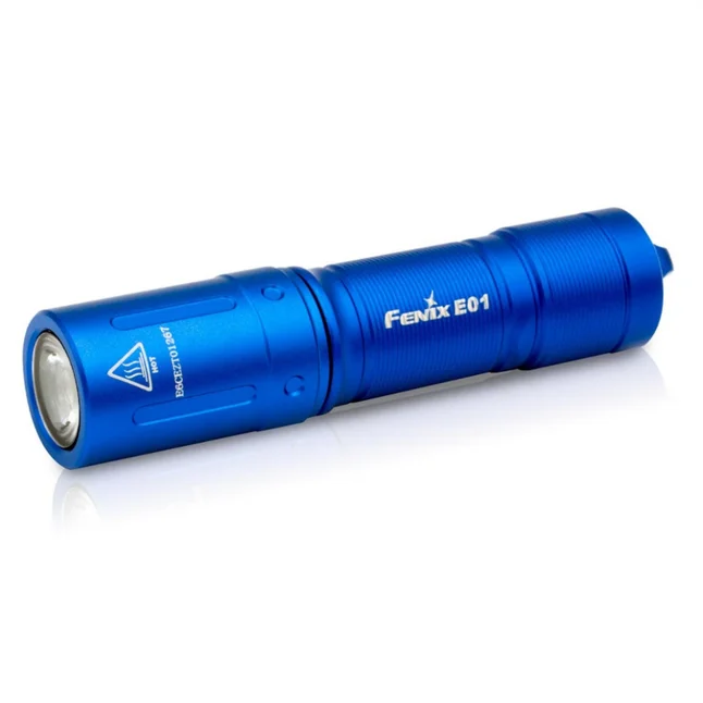Ліхтар Fenix E01 V2. 0, синій — Photo 2