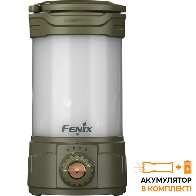 Ліхтар кемпінговий Fenix CL26R Pro, темно-зелений
