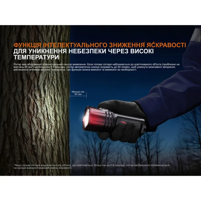 Фонарь поисковый ручной Fenix LR35R PRO | Лимитированная серия — Photo 17