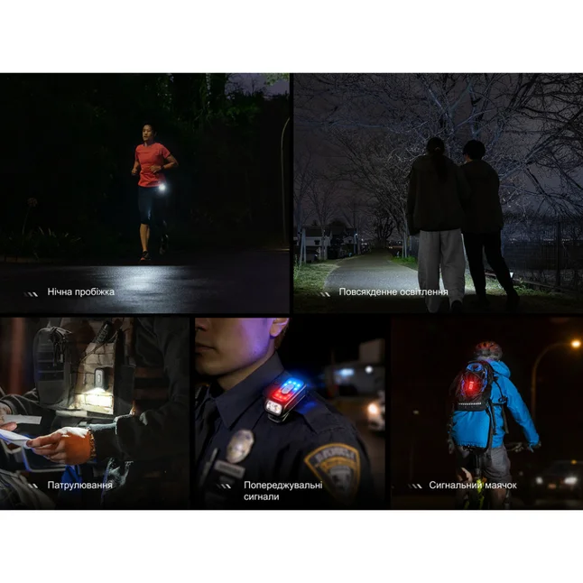 Фонарь с клипсой Fenix E04R, белый — Photo 13