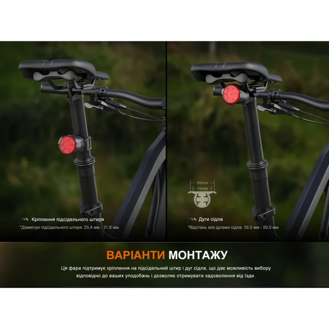 Велофара задняя Fenix ​​BC06R — Photo 9