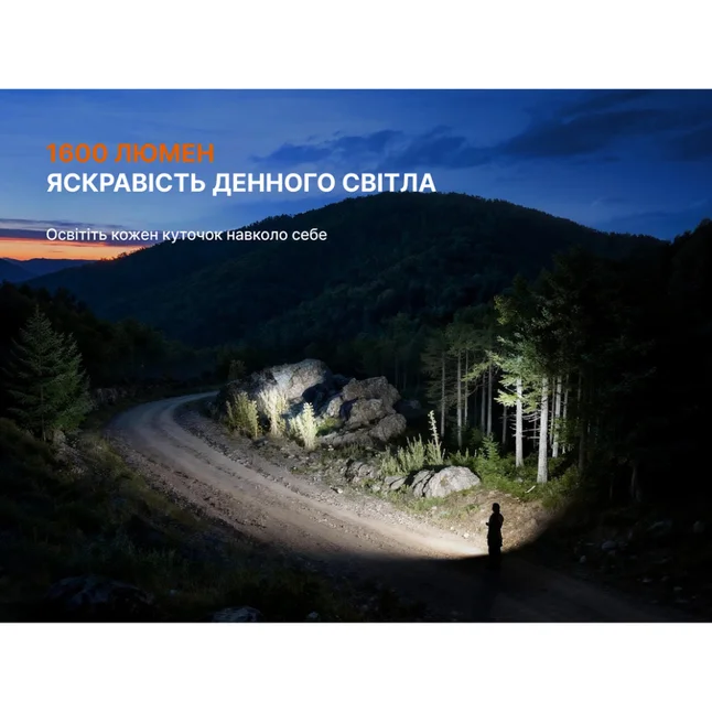 Ліхтар Fenix E06R PRO RG, помаранчевий — Photo 6