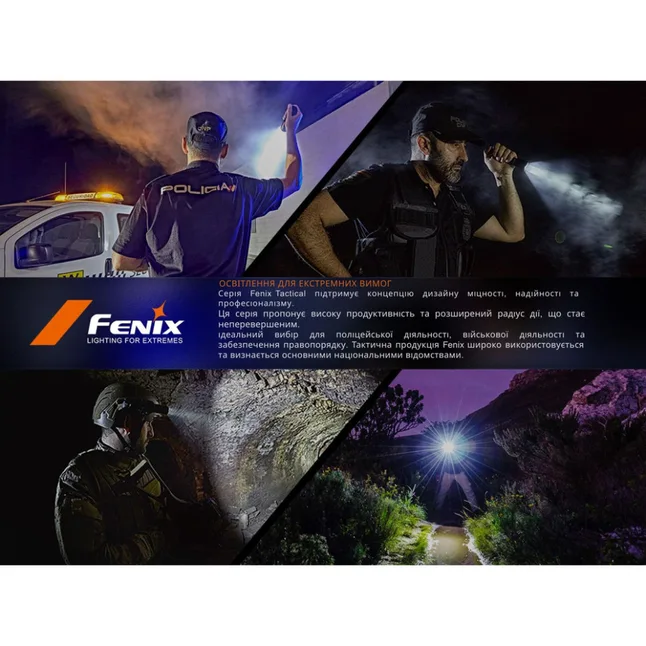 Фонарь тактический ручной Fenix PD35R ACE 2000 лм — Photo 23