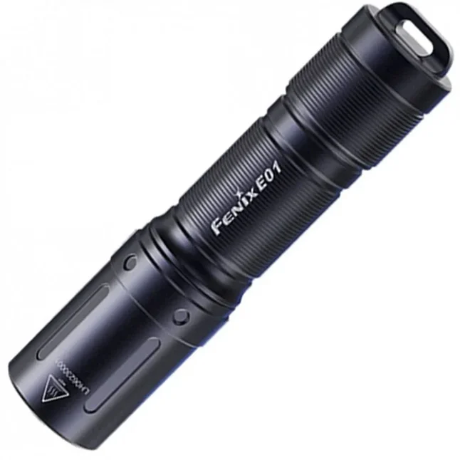 Фонарь Fenix E01 V2.0, черный — Photo 1
