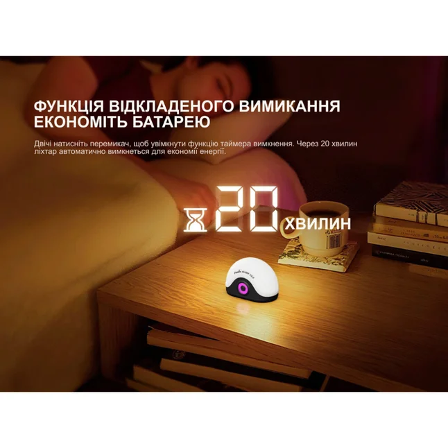 Ліхтар кемпінговий Fenix CL20R Pro, зелений — Photo 9