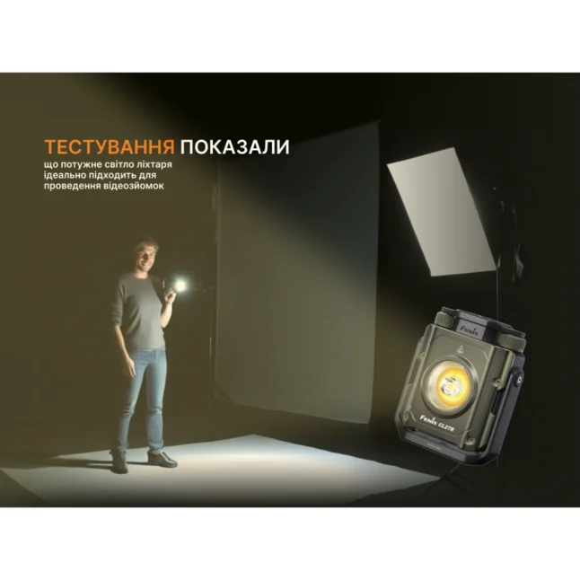 Фонарь прожектор Fenix ​​CL27R зеленый — Photo 11