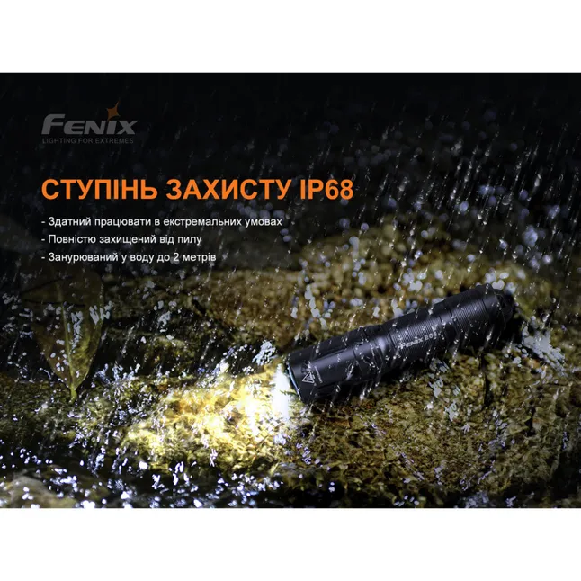 Ліхтар Fenix E01 V2. 0, синій — Photo 12