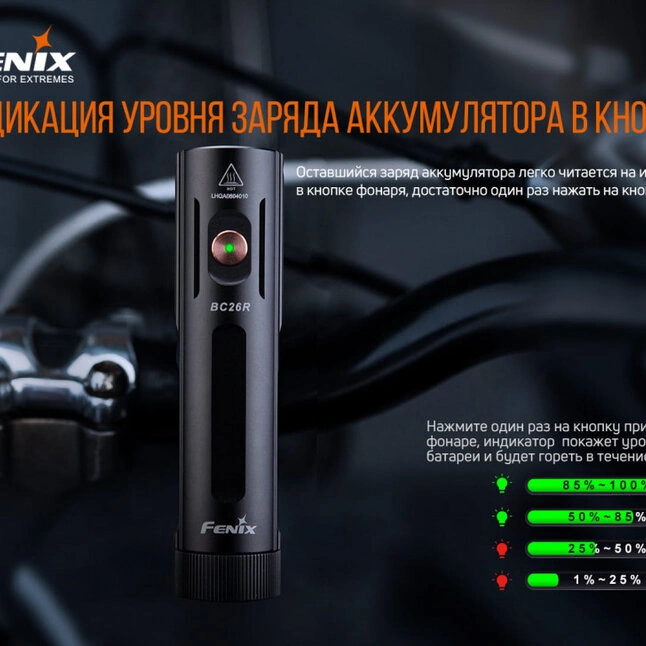 Велофара Fenix BC26R — Photo 11