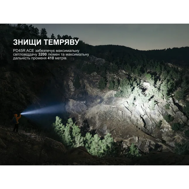 Фонарь тактический ручной Fenix PD45R ACE 3200лм — Photo 7