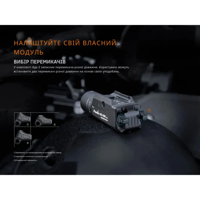 Фонарь для пистолета Fenix ​​GL19R V2.0 — Photo 11