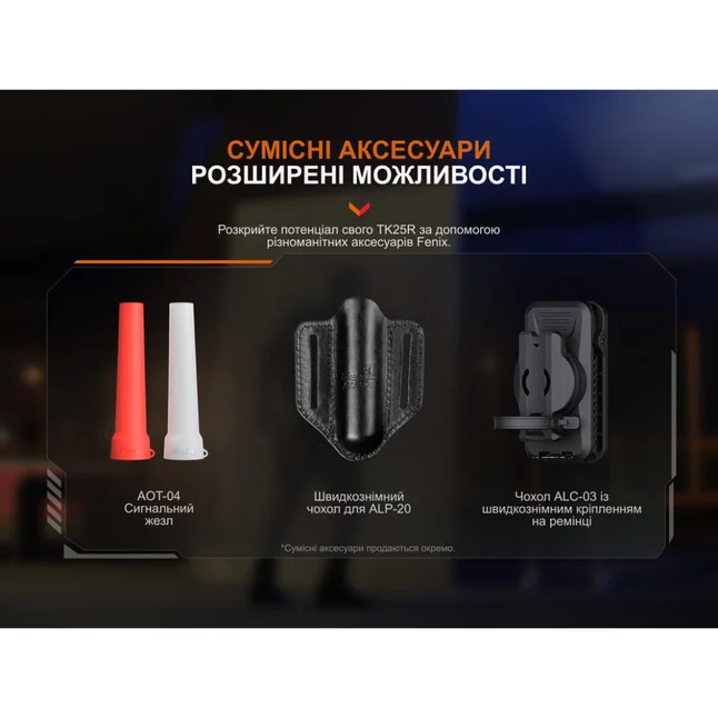 Ліхтар ручний Fenix TK25R — Photo 19