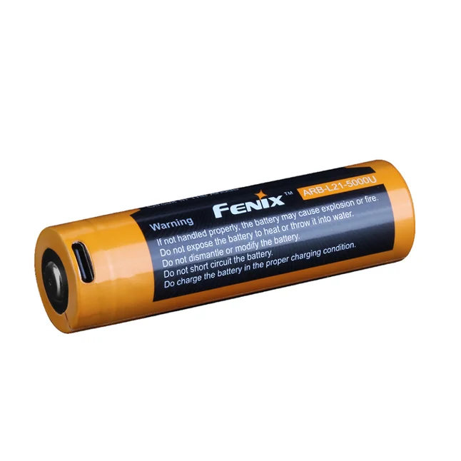 Акумулятор 21700 Fenix ARB-L21-5000U usb Type-C зарядка — Photo 1
