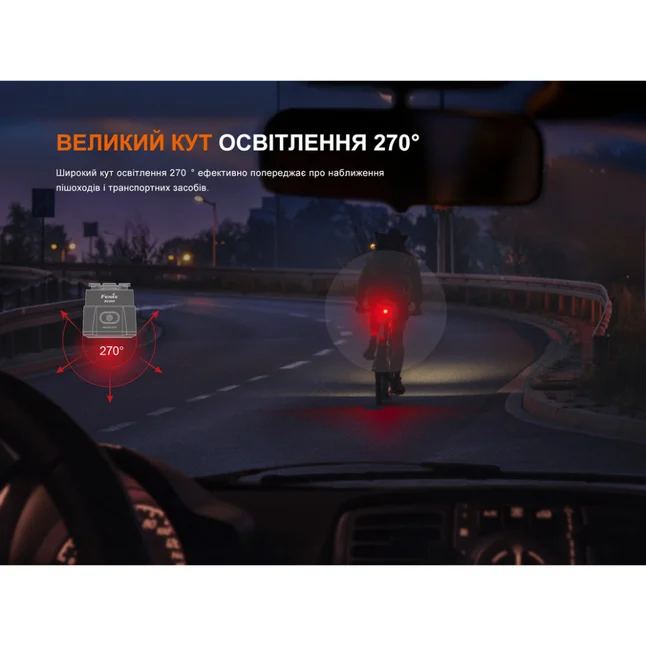 Велофара задняя Fenix ​​BC06R — Photo 15