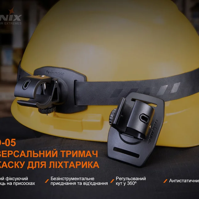 Универсальный крепеж на шлем с повязкой Fenix ALD-05 — Photo 4
