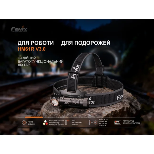 Мультиліхтар Fenix HM61R V3.0 — Photo 6