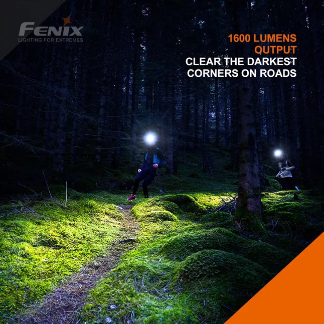 Фонарь налобный Fenix HM65R-T V2.0 черный — Photo 5