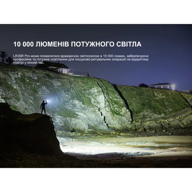 Фонарь ручной поисковый Fenix LR35R PRO — Photo 8