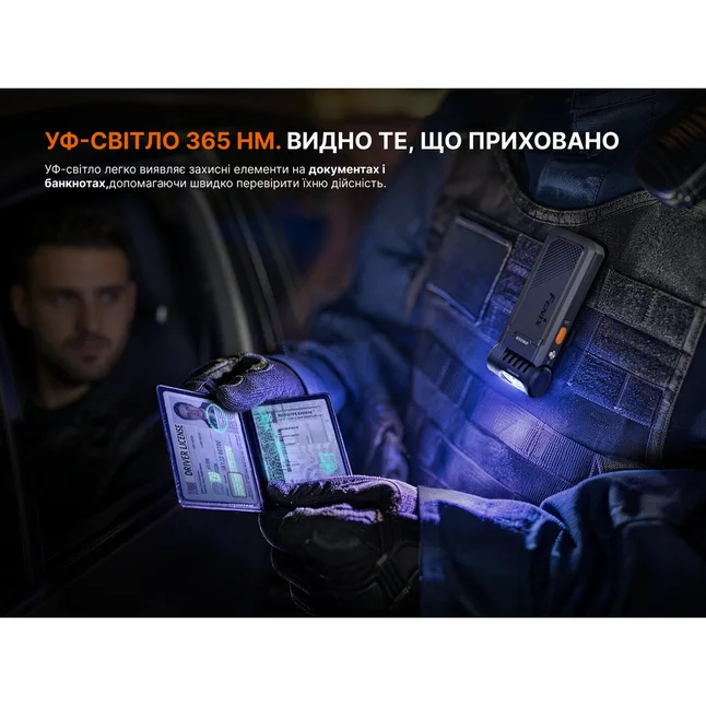 Фонарь ручной Fenix SW06R, черный — Photo 16