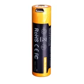 Аккумулятор 18650 Fenix (2600 mAh) micro usb зарядка — Photo 17