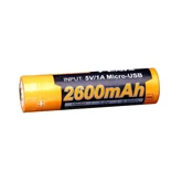 Аккумулятор 18650 Fenix (2600 mAh) micro usb зарядка — Photo 15