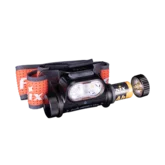 Фонарь налобный Fenix HM65R-T V2.0 черный — Photo 10