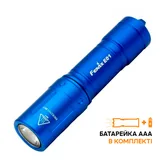 Ліхтар Fenix E01 V2. 0, синій — Photo 17