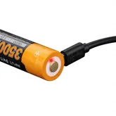 Аккумулятор 18650 Fenix (3500 mAh) micro usb зарядка — Photo 7
