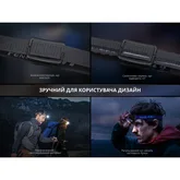 Ліхтар налобний Fenix HL12R V2.0 сірий — Photo 35