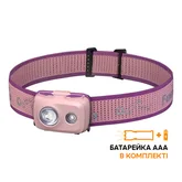 Ліхтар налобний Fenix HL16 AAA рожевий — Photo 7