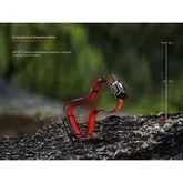 Ліхтар налобний Fenix HP12R-TRd червоний — Photo 41